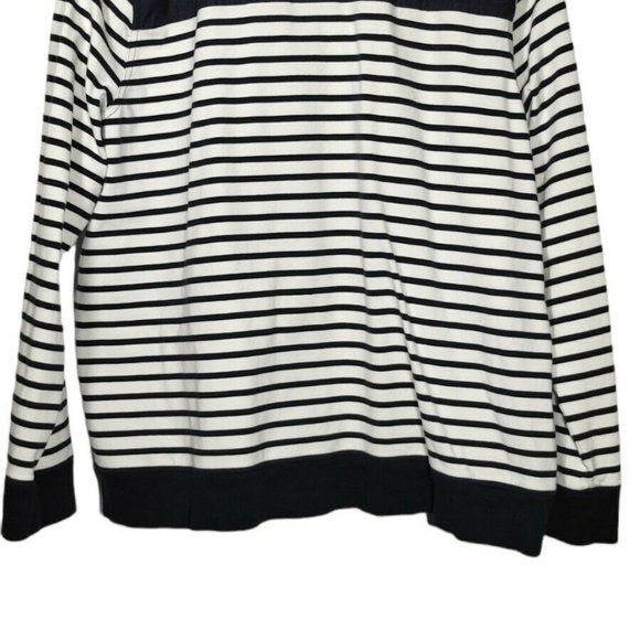 Lauren Ralph Lauren Active Women Striped Nautical Zip Front Jacket 2X - Picture 3 of 4